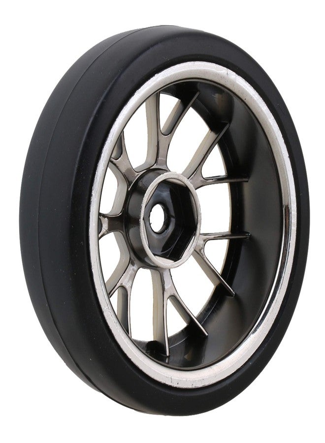 logyues 4PCS Plastic RC1:10 On-Road Racing Car Drift Smooth Tire & Y-Shaped Plated Yellow Wheels - Image 4